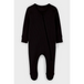 Black zip sleepsuit