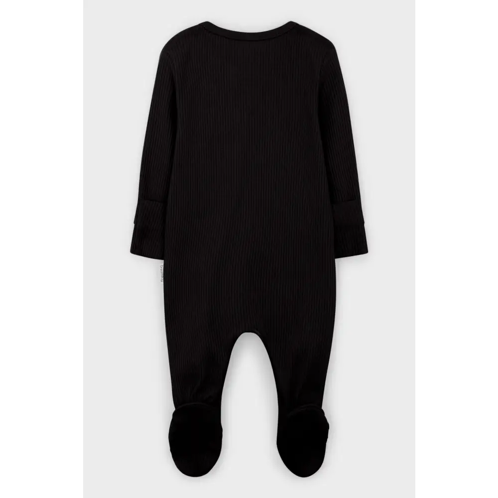 Black zip sleepsuit