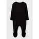 Black zip sleepsuit