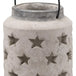 Bloomville large stone star lantern - Christmas Candles &