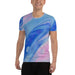 Blue sea men's athletic t-shirt Nexellus