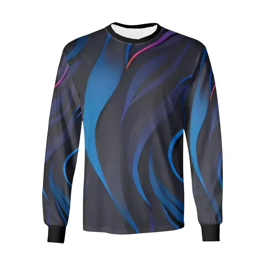 Blue whale men's long sleeve t-shirt Nexellus