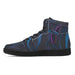 Bluelack mens high top leather sneakers Nexellus