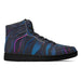 Bluelack mens high top leather sneakers Nexellus