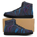 Bluelack mens high top leather sneakers Nexellus