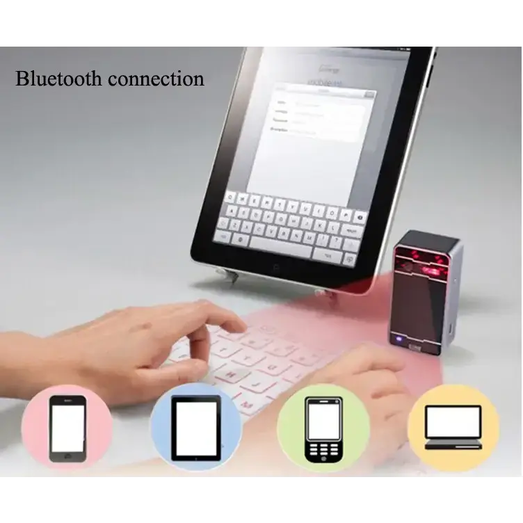 Bluetooth wireless virtual projection keyboard portable for iphone Nexellus