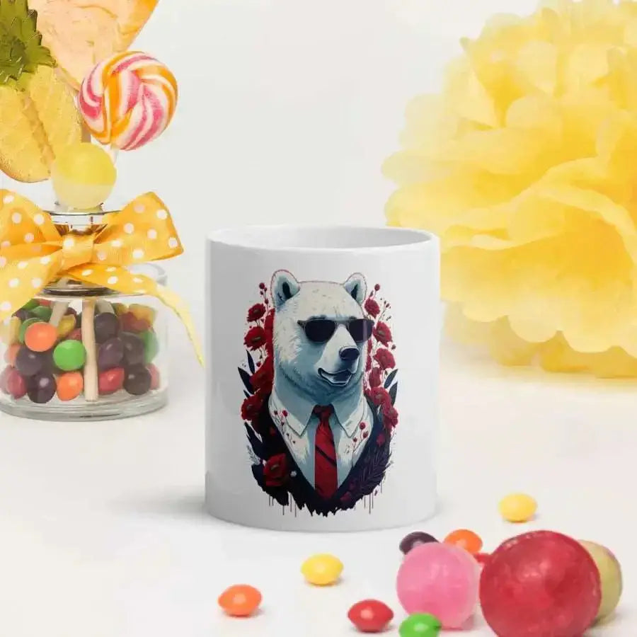 Boss panda white mug Nexellus