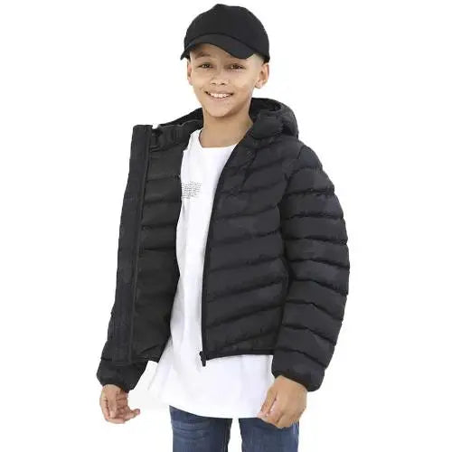 Boys brave soul grant padded school jacket