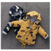 Boys jacket kids thick warm cartoon cars hooded coat Nexellus