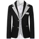 Boys Slim Fit Suits 5 Pieces Set Kids Blazer Vest Pants Shirt Bowtie Jacket With Gold Rims Nexellus