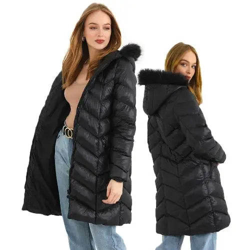 Brave soul charlene padded coat