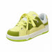 Bread shoes yellow, green and white color matching retro dopamine men Nexellus