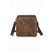 Brown - natural leather bag model 191535 galanter - Natural