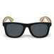 Canadian multi layer black maple wood sunglasses