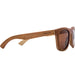 Canadian multi layer brown maple wood sunglasses