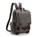 Canvas backpack men travel back pack multifunctional shoulder bag for Nexellus