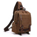 Canvas backpack men travel back pack multifunctional shoulder bag for Nexellus