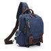 Canvas backpack men travel back pack multifunctional shoulder bag for Nexellus