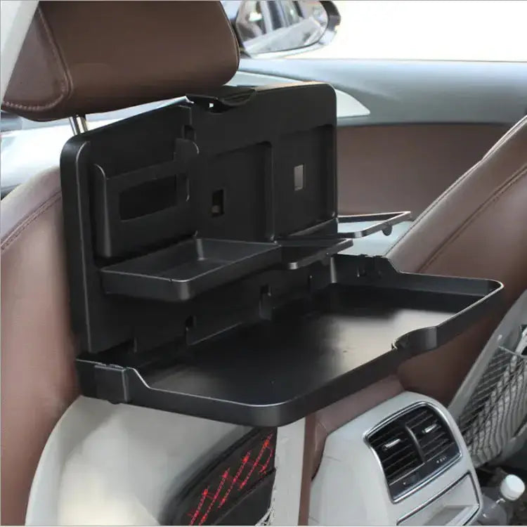 Car dining tray chair back storage table small dining table car chair Nexellus