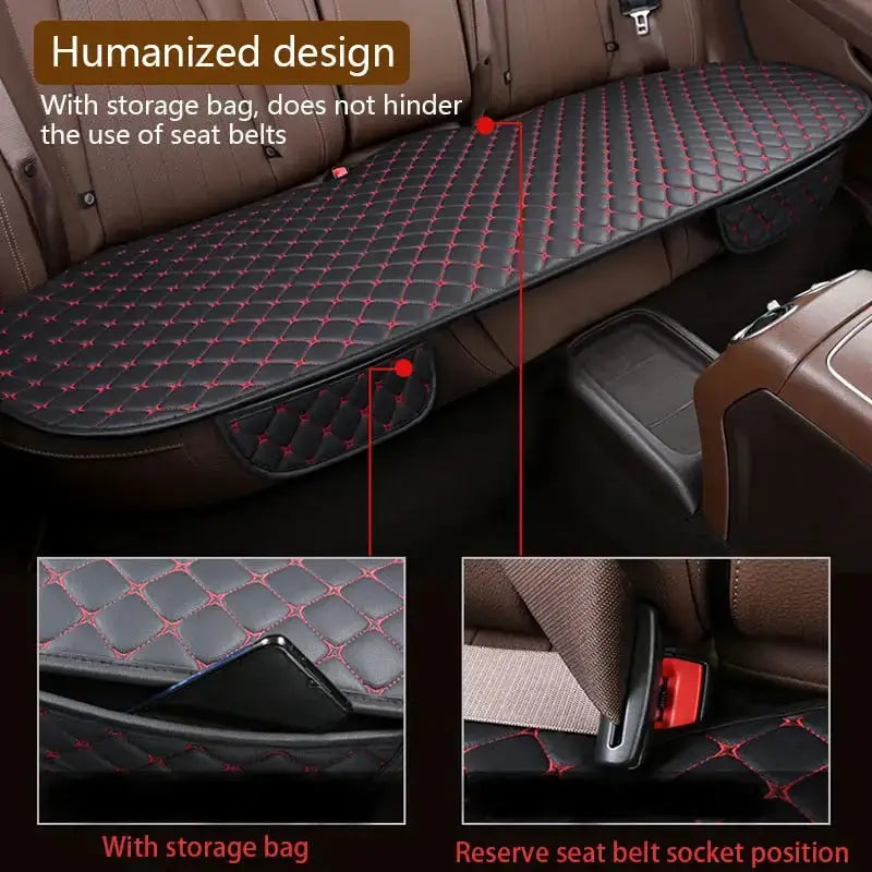 Car seat cover set universal leather car seat covers protection auto Nexellus