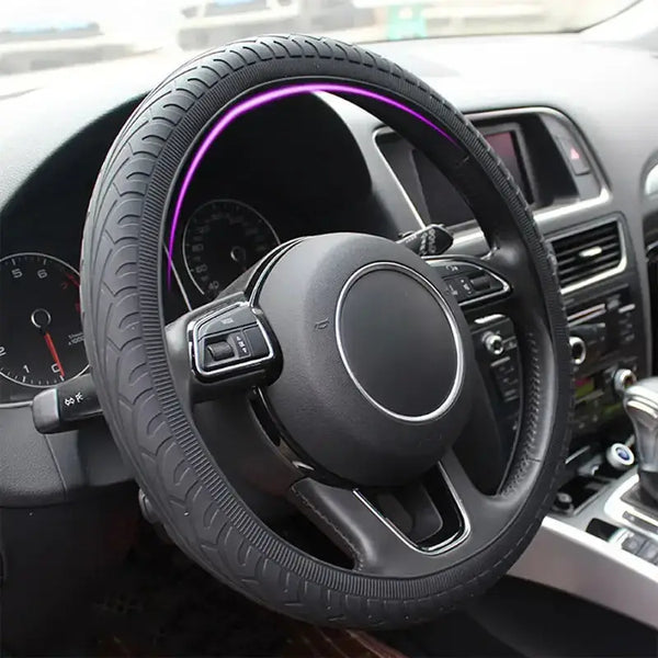 Car silicone steering wheel case cover shell skidproof car accessories Nexellus