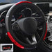 Car steering wheel covers 100% brand new reflective faux leather Nexellus