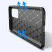 Carbon fibre tpu black case - for huawei p40