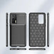 Carbon fibre tpu black case - for huawei p40