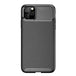 Carbon fibre tpu black case - for iphone 11 pro