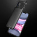 Carbon fibre tpu black case - for iphone 12 mini