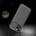 Carbon fibre tpu black case - for iphone 12 pro max