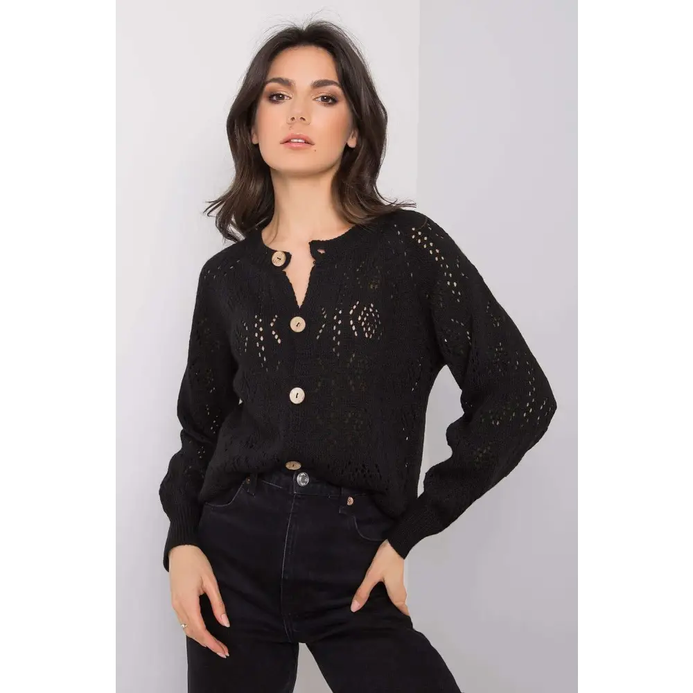 Cardigan och bella - black / one-size-fits-all