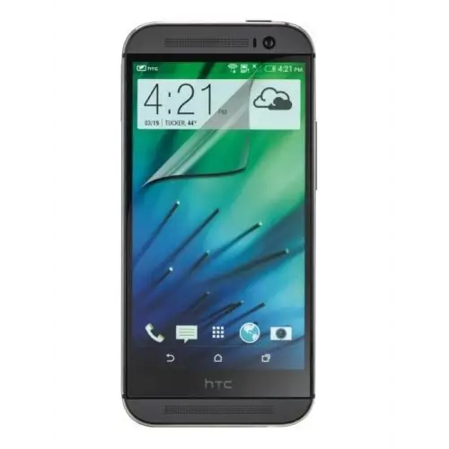 Case-mate 2 x screen protectors for htc one (m8)