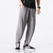 Casual Cotton Linen Radish Trousers Plus Size Fashion Men's Linen Casual Pants Nexellus