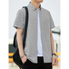 Casual oxford short-sleeved shirt youthful fashion double pockets Nexellus