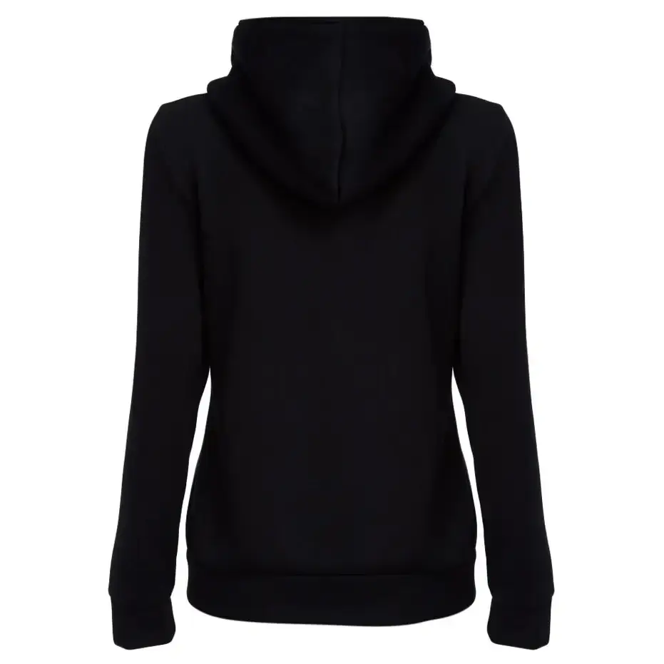 Casual turn-down collar zipper button design hoodie for women Nexellus