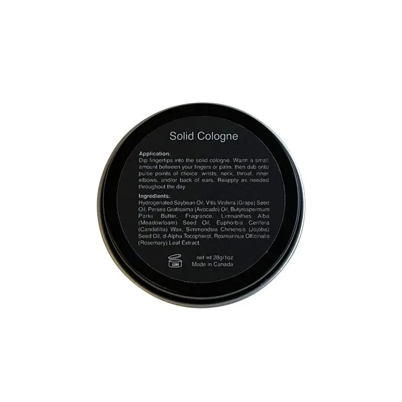 Cedar tobacco solid cologne - cedar tobacco | vegan all