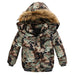 Children Boys Fur Hooded Coat 2y to 6y Nexellus