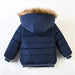 Children Boys Fur Hooded Coat 2y to 6y Nexellus