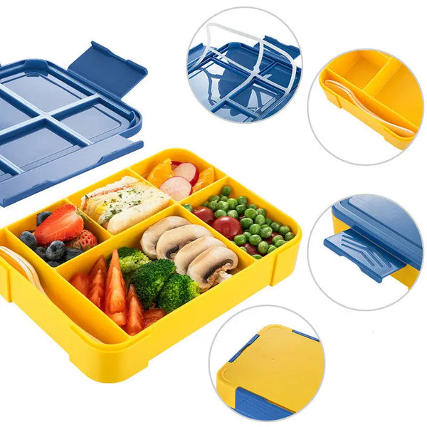 Children Student Compartment Seal Fruit Bento Box Nexellus