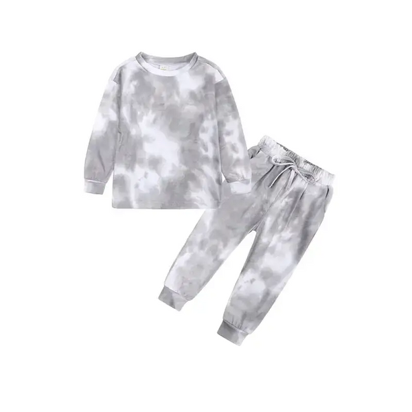 Children's long sleeve cotton print pyjama sets Nexellus