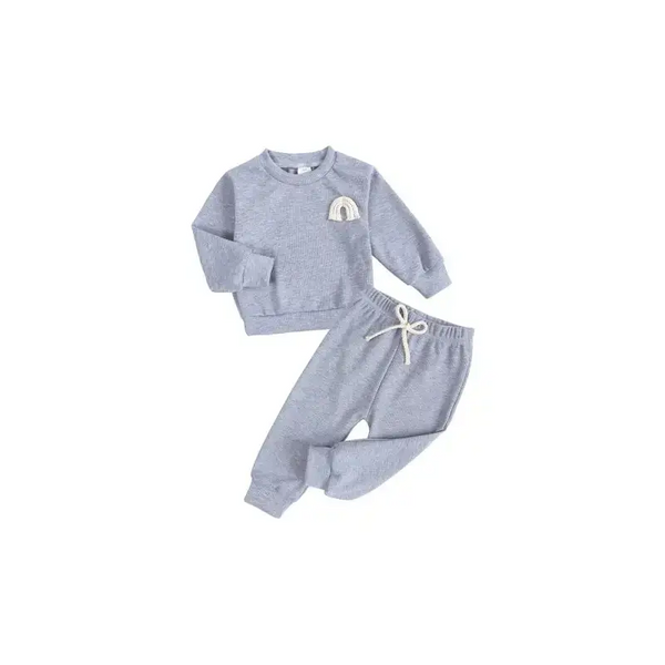 Children's pit strip pullover long sleeve pyjama sets Nexellus