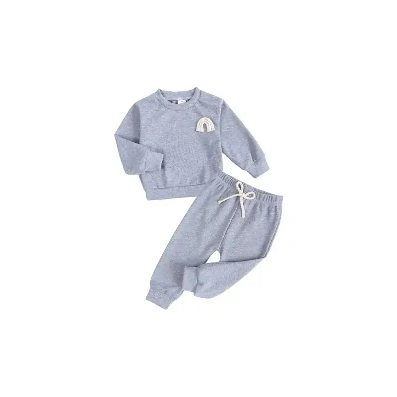 Children's pit strip pullover long sleeve pyjama sets Nexellus