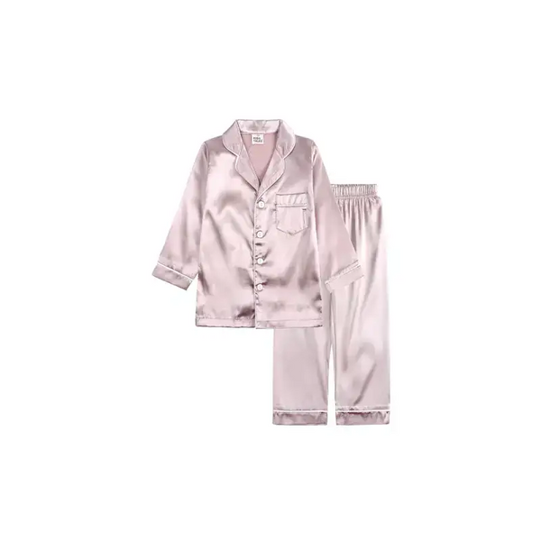 Children's satin long sleeve home pyjama sets Nexellus