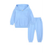 Children's thickened brushed warm long-sleeved trousers hooded Nexellus