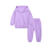 Children's thickened brushed warm long-sleeved trousers hooded Nexellus