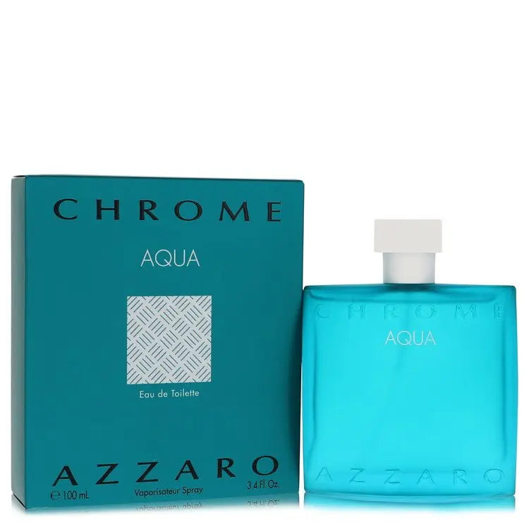 Chrome aqua eau de toilette spray by azzaro eau de toilette