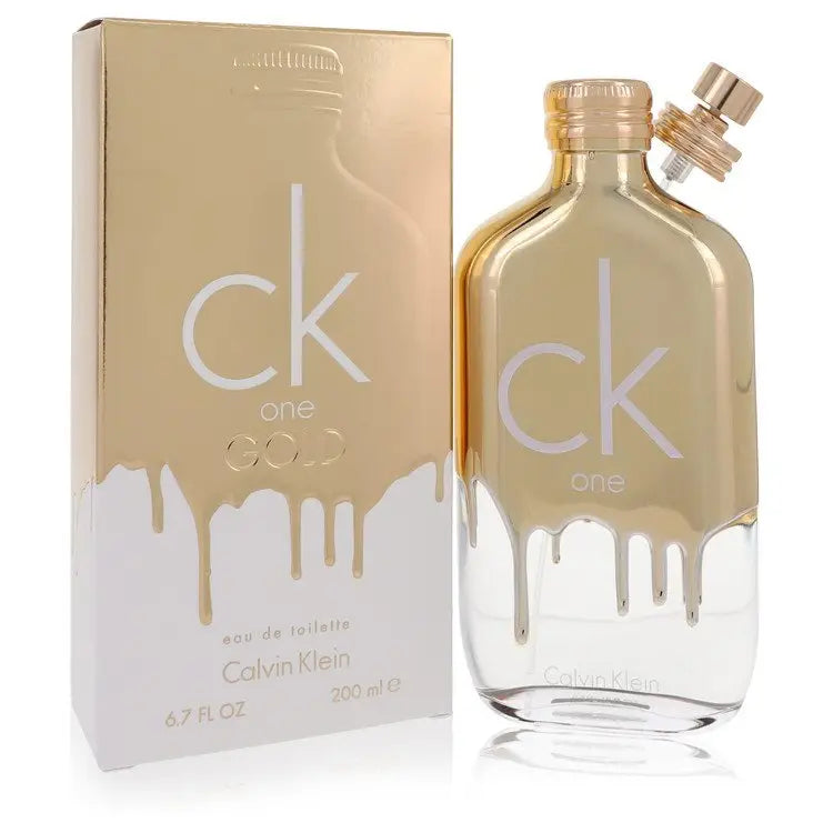 Ck one gold eau de toilette spray (unisex) by calvin klein