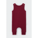 Claret red dungarees