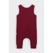 Claret red dungarees